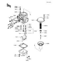 Carburetor Parts (Kz1000-R1)