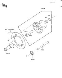 Front Hub ('84 A2)