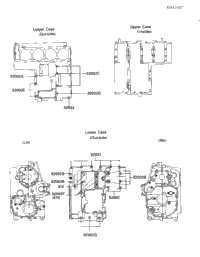 Crankcase Bolt & Stud Pattern