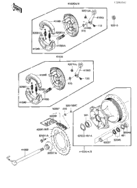 Rear Hub/Brake/Chain