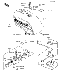 Fuel Tank (Zx550-A3, Canada)