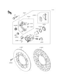 Front Brake (Kx80-R6)