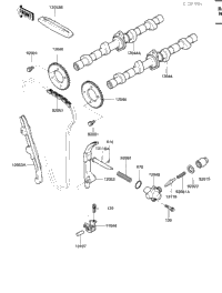 Camshafts/Chain/Tensioner