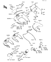 Fairing (Zx550-A1/A2)
