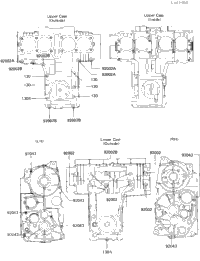 Crankcase Bolt & Stud Pattern