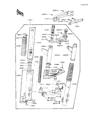 Front Fork (Kz1100-D2)