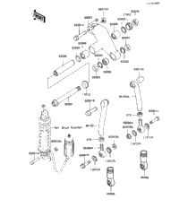 Rear Suspension (Kx125-B1)
