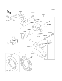 Rear Brake (Kx500-E16)