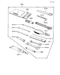 Owner Tools (Kz1000-J1/J2)