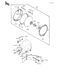 Headlight (Kz1100-D2)
