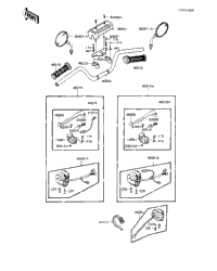 Handlebar (Kz1000-J1/J2)