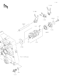 Gear Change Drum/Shift Fork(S)