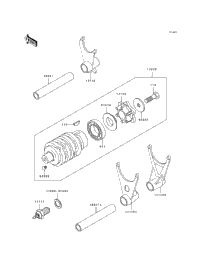Change Drum/Shift Fork