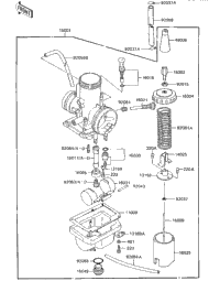 Carburetor ('85 Kx80-E3)
