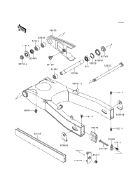 Swingarm (Zx600-E1/E2)