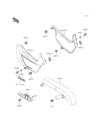 Side Covers/Chain Cover (En500-A1/A2/A3)