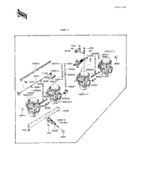 Carburetor Assy (Kz1000-R2)