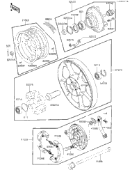 Rear Wheel/Hub/Brake/Belt