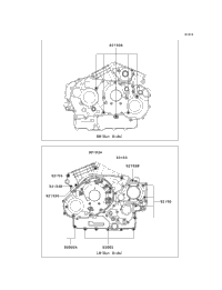 Crankcase Bolt Pattern (A1/A2)