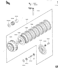 Clutch (Zx600ae051067-)
