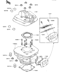 Cylinder Head/Cylinder/Reed Valve