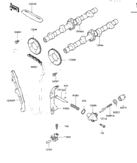 Camshafts/Chain/Tensioner