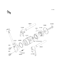 Gear Change Drum/Shift Fork(S)