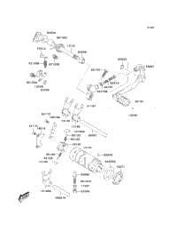 Gear Change Drum/Shift Fork(S)
