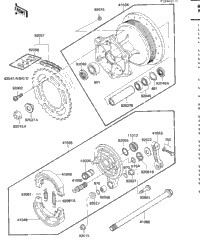 Rear Hub/Brake/Chain