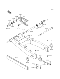 Swingarm (Zx600-E3)