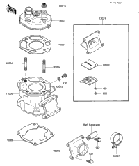 Cylinder Head/Cylinder/Reed Valve