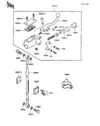 Front Master Cylinder ('83 A1)