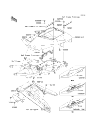 Side Covers/Chain Cover (Zx900-F2)