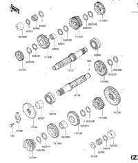 Transmission (Zx600ae046301-051055)