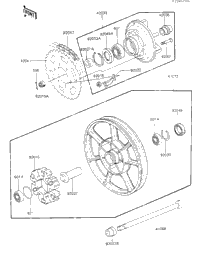 Rear Wheel/Hub/Chain