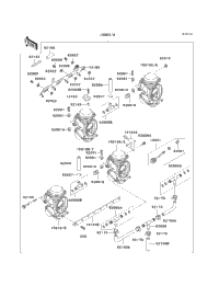 Carburetor (Zx1100-D2/D3)