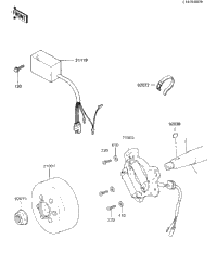 Ignition/Generator ('84 Kx80-E2)