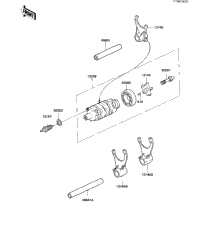 Gear Change Drum Forks