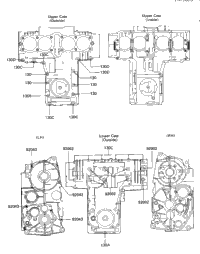 Crankcase Bolt & Stud Pattern