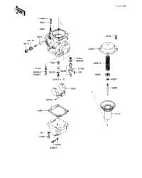 Carburetor Parts (Kz1000-J3) (Canada)