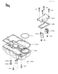 Breather Cover/Oil Pan (E/No. 003102-)
