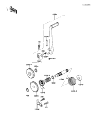 Kickstarter Mechanism (Kdx80-B3)