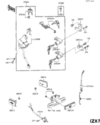 Ignition Switch/Locks/Reflectors (Zx750-