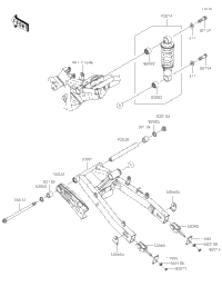 Swingarm/Shock Absorber 2