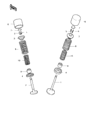 Valves ('80-'81 C1/C2)