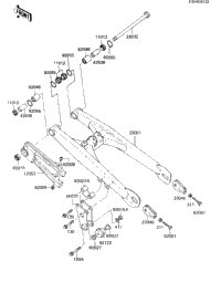Swing Arm ('84 Kx80-E2)