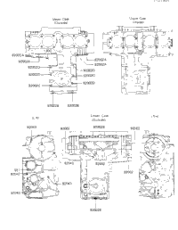 Crankcase Bolt & Stud Pattern