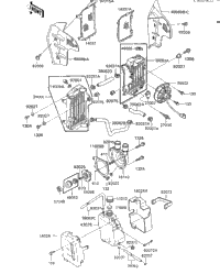 Radiators/Fan/Coolant Tank/Water Pump