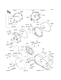 Left Engine Cover(S)