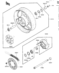 Rear Wheel/Hub/Chain